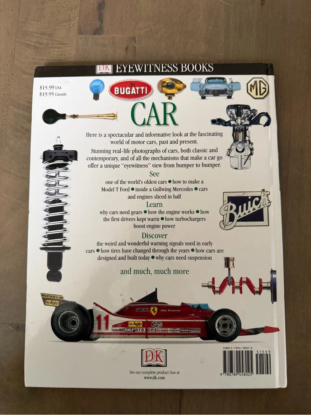 DK Eyewitness Books: Car - Illustrated Automotive History Hardcover